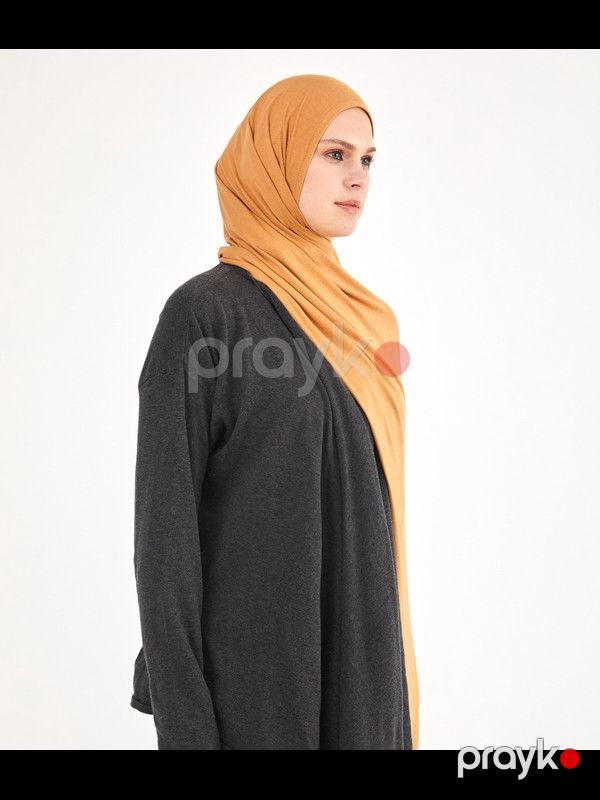 Hicab Diffeerenza 0019, sarı, pambıq — Mallar, Bakı (2)
