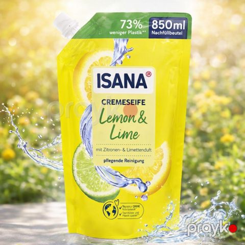 Maye sabun Isana Lemon and Lime 850 ml — Bakı