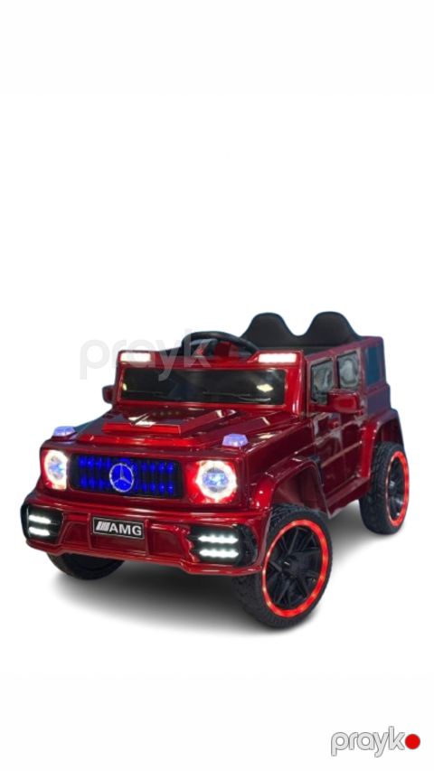 Uşaq elektrik avtomobili KM-01 8899, qırmızı, 6 yaşa qədər — Bakı