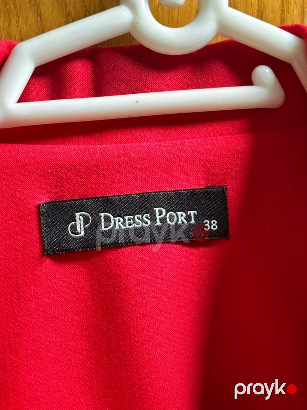 Dress Port qadın kostyumu – 2 hissə - Rəng: parlaq qırmızı - Ölçü: 38 — Kostyum, Bakı (4)