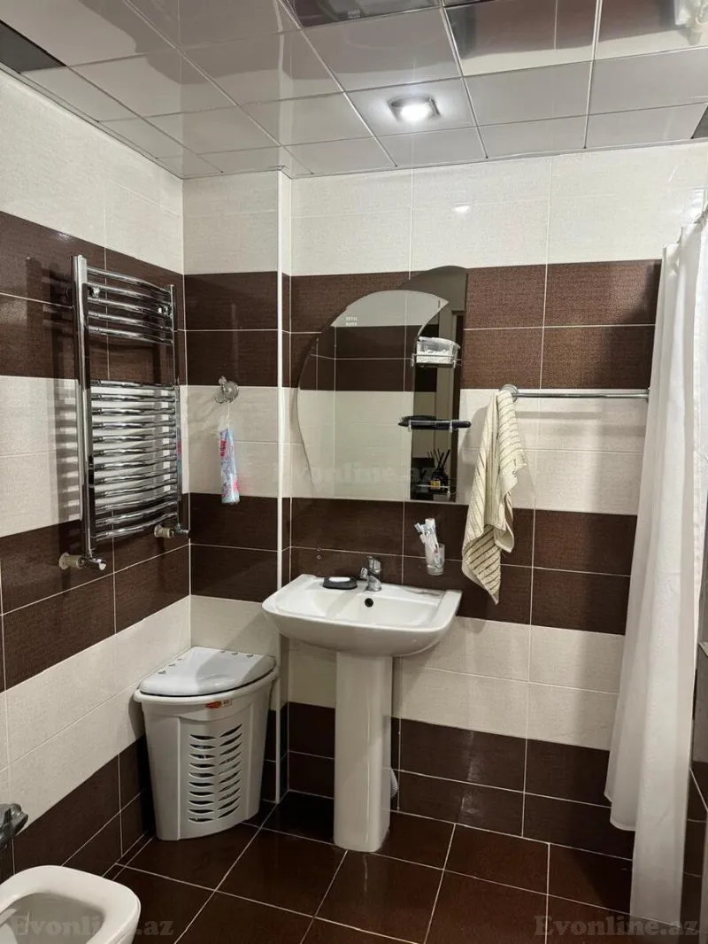 Satılır 2 otaqlı Mənzil Yeni tikili 57 m² Bakı, Nizami r., Qara Qarayev m., 8-ci kilometr — Mənzil, Bakı (6)