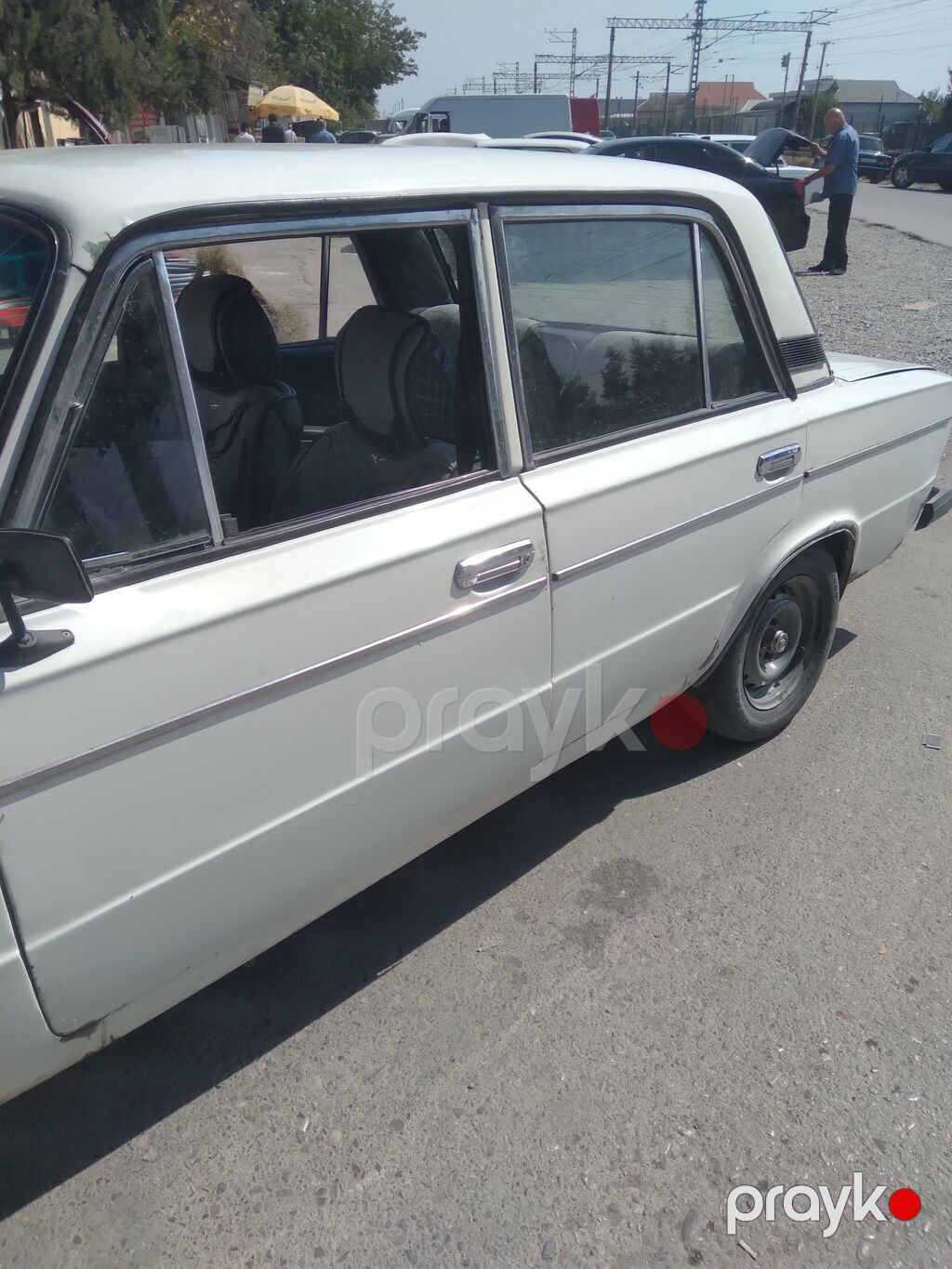 Model: VAZ 2106 (ağ rəng) Kuzov: sedan, 4 qapı Yanacaq: benzin 33-BX-405 — Avtomobillər, Kürdəmir (3)