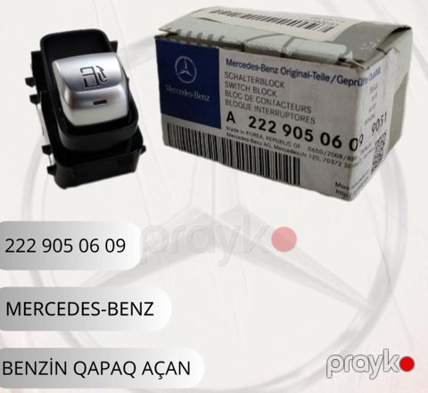Benzin qapaq açan W222 — Bakı