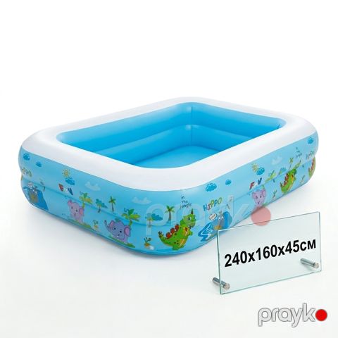 Şişmə hovuz uşaqlar üçün Xiale, 900 l, 240x160x45 sm — Bakı