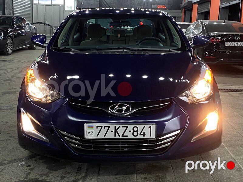 Hundai elantra 77-KZ-841 — Minik avtomobili icarəsi, Bakı (2)
