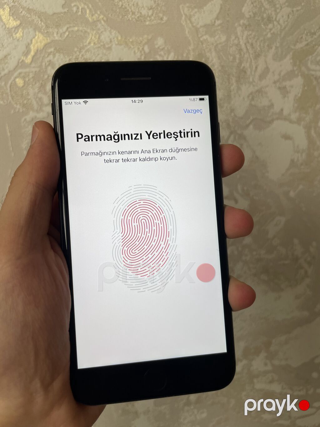 IPhone 8 Plus, 64 GB, Qara, Barmaq izi, Simsiz şarj — Apple iPhone, Bakı (6)