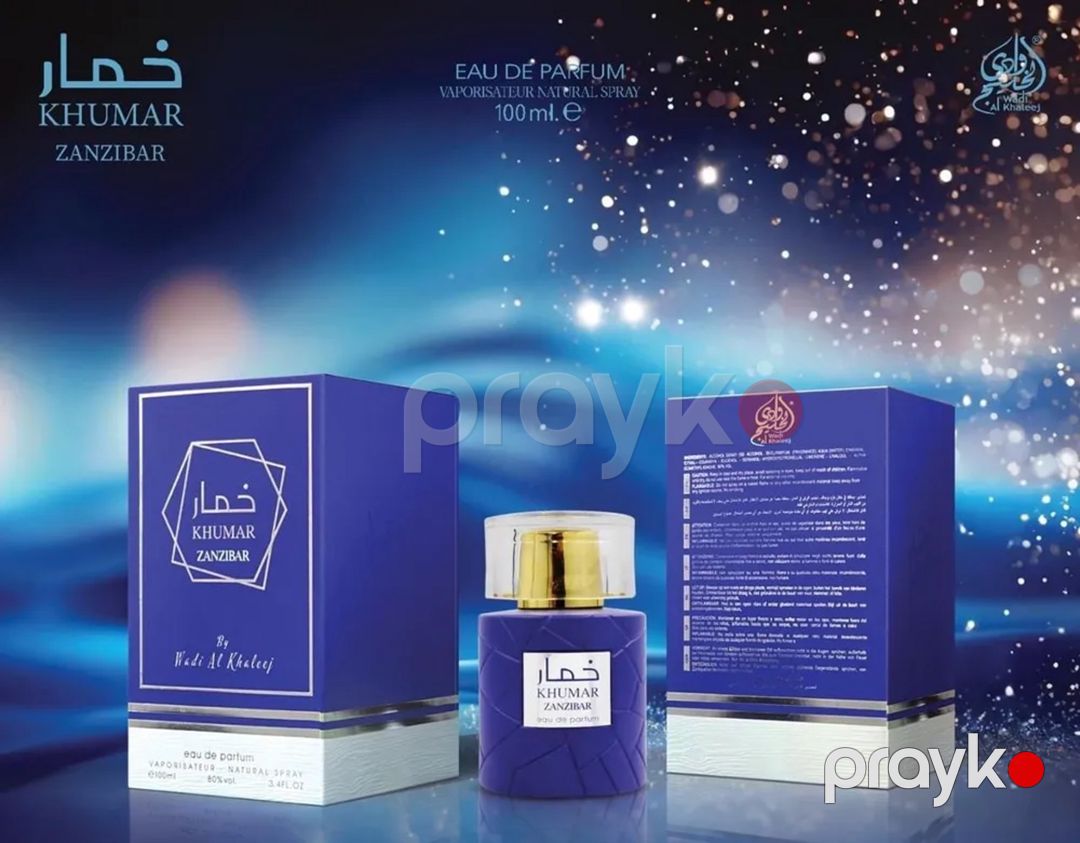 Wadi al Khaleej Khumar Zanzibar kişilər üçün ətir suyu 100 ml — Mallar, Bakı (2)