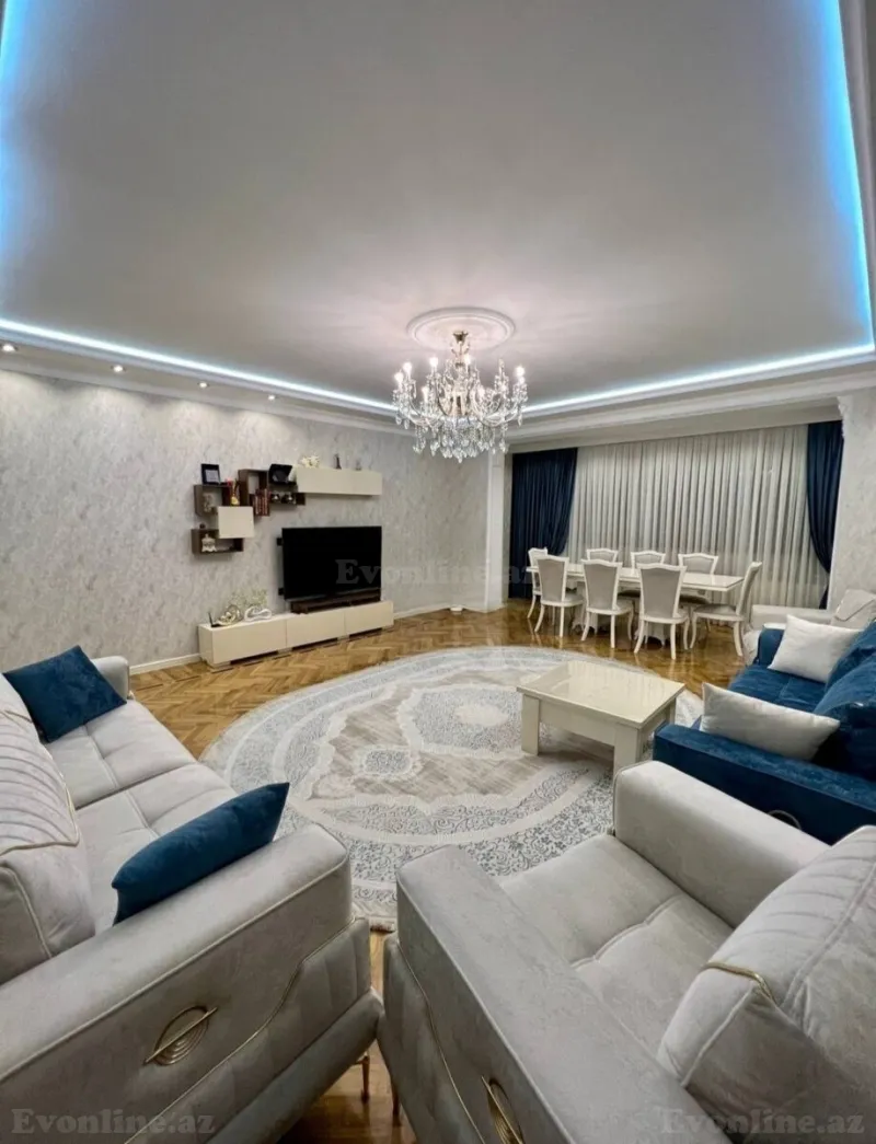 Kirayə verilir 5 otaqlı Mənzil Yeni tikili 250 m² Bakı, Xətai r., Əhmədli m — Bakı