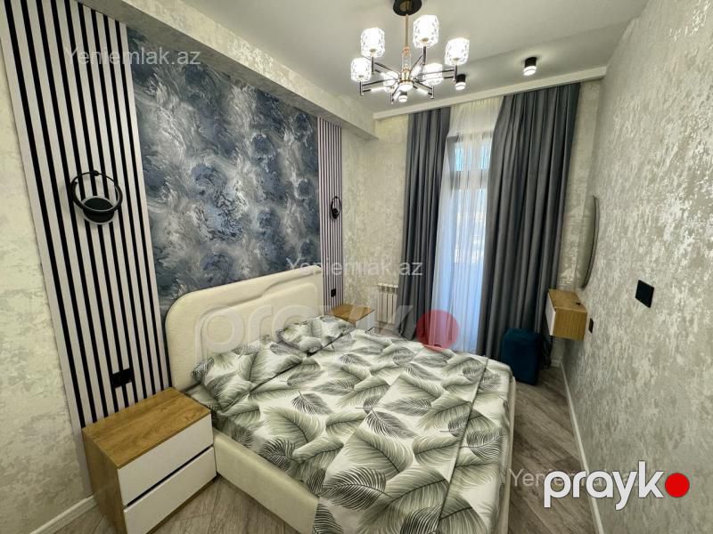 Kirayə 2 otaqlı Bina evi menzil (Yeni tikili), 50 m², Nizami rayonu — Mənzil, Bakı (4)