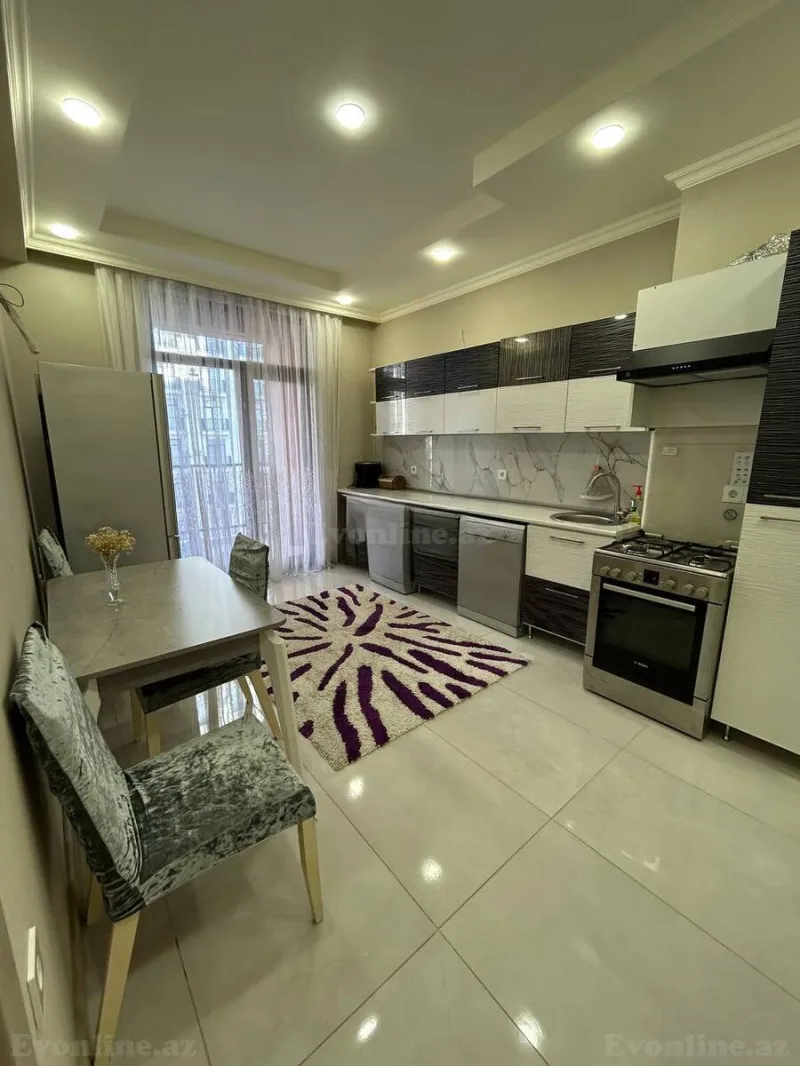 Satılır 2 otaqlı Mənzil Yeni tikili 87 m² Bakı, Binəqədi r., Dərnəgül m., 7-ci mikrorayon — Mənzil, Bakı (3)