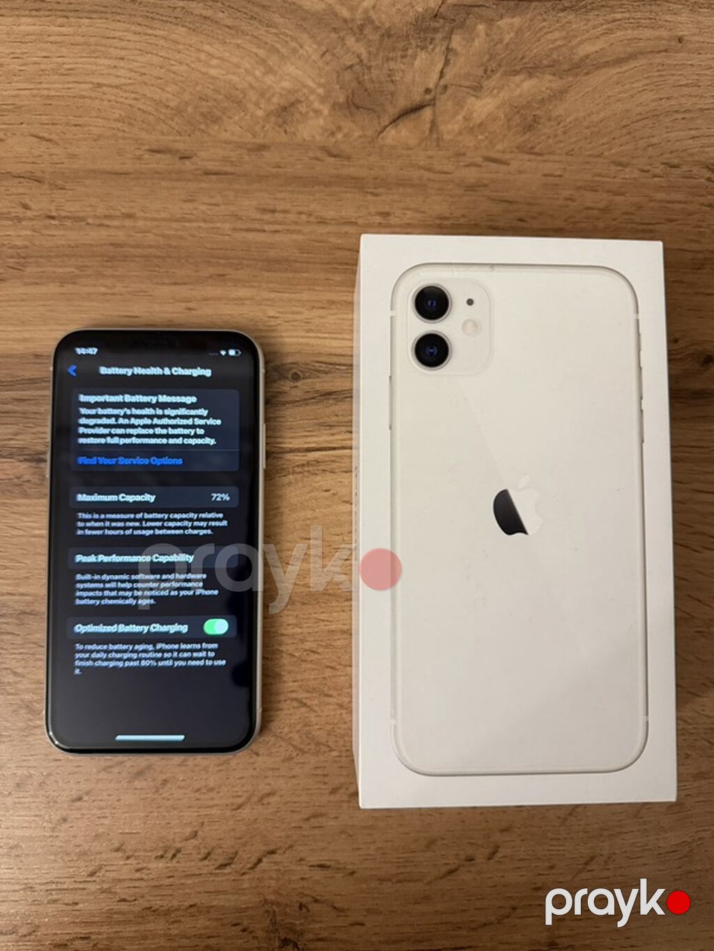 IPhone 11, Ağ, Face ID — Apple iPhone, Bakı (5)