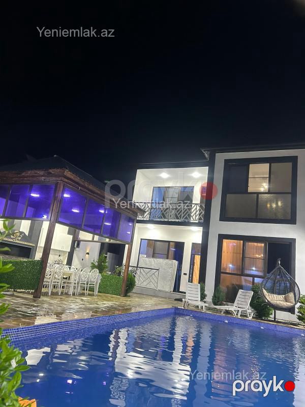 Günlük 5 otaqlı Həyət evi / Villa, 180 m², Qəbələ — Ev, villa, Qəbələ (11)