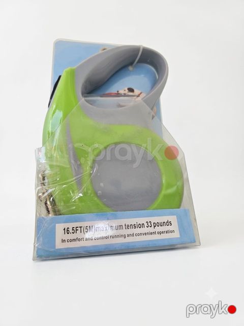 Ruletka itlər üçün, poliamid/plastik, xaki — Bakı