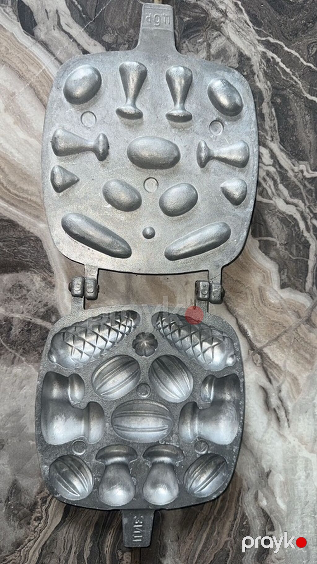 Şirniyyat qəlibləri, rəng - Gümüşü, Metal, Fiqur — Bişirmə qabları, Bakı (2)