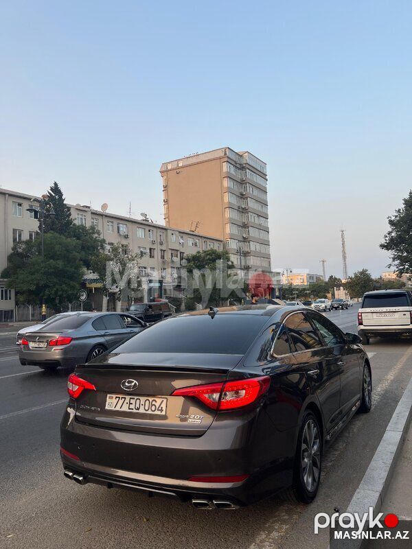 Hyundai Sonata, 2016 il 77-CO-156 — Minik avtomobili icarəsi, Bakı (8)