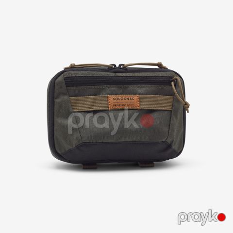 Kəmər çantası Decathlon X-Access, xaki, polyester, 18×12×8 sm — Bakı