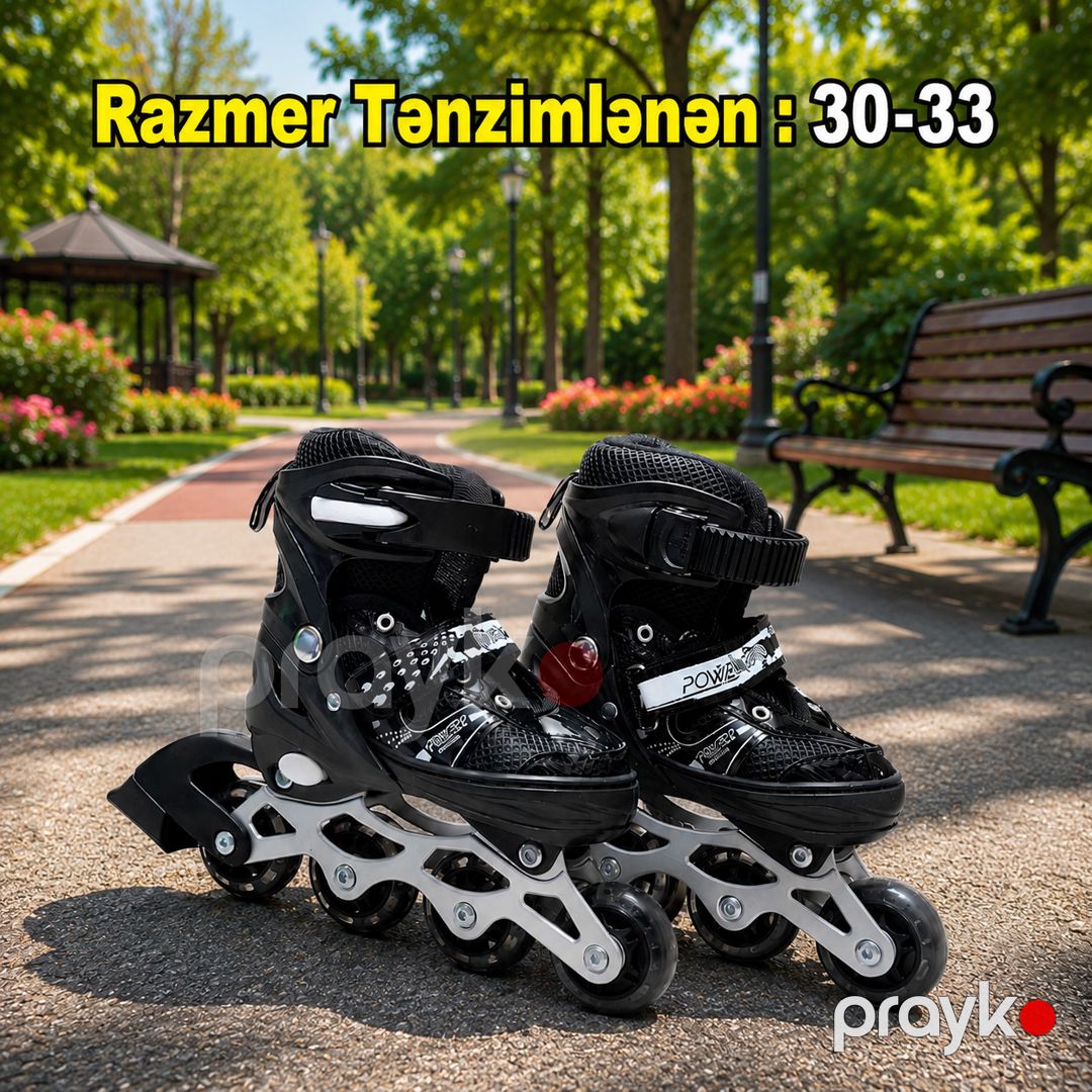 Uşaq roliki, Roliklər, 5-9 yaş, Qara — Mallar, Bakı (2)