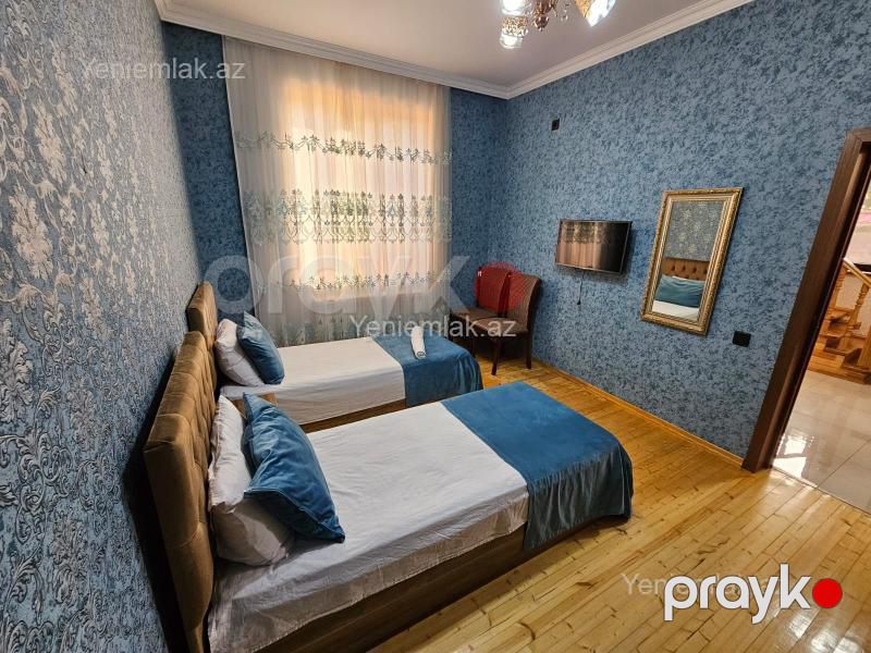 Kirayə 4 otaqlı Həyət evi / Villa, 200 m², Qəbələ — Ev, villa, Qəbələ (12)