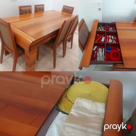 Türkiyə istehsalı masa dəsti 650₼. Fıstıq ağacındandır. ünvan grand — Mehdiabad