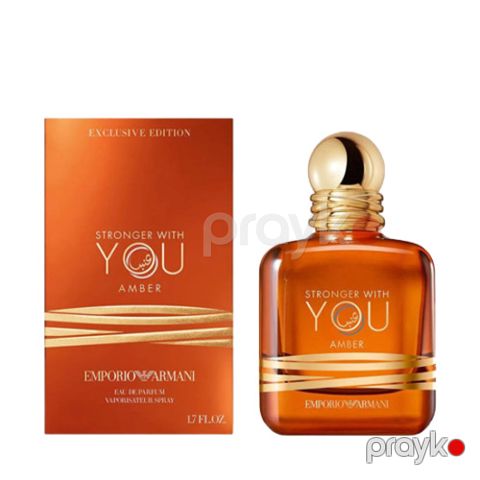 No Brand Stronger With You Amber ətir suyu uniseks 100 ml — Bakı