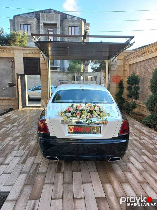 Rolls Royce ghost, 2017 il — Minik avtomobili icarəsi, Bakı (2)
