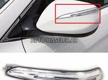 Hyundai Santa Fe 2012-2015 güzgü işığı və şüşəsi (Pavarotnik) — Bakı