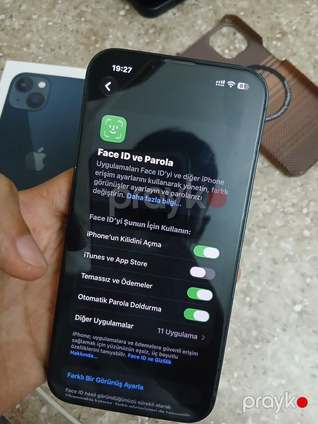 IPhone 13, 128 GB, Midnight, Face ID — Apple iPhone, Bakı (12)