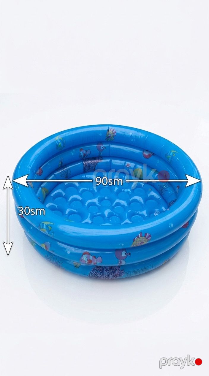 Şişmə hovuz Xiale, 90x30 sm, göy, 100 l — Hovuzlar, Bakı (2)