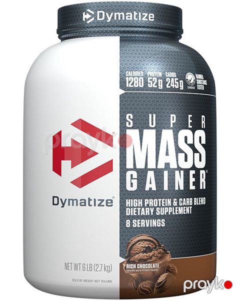 Qeyner No Brand Super Mass gainer yüksək zülalı qeyner 2700 q karbohidrat şokolad — Bakı