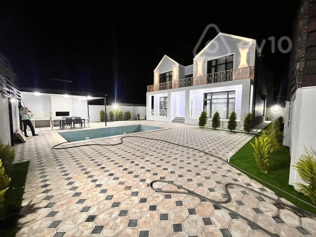 5 otaqlı həyət evi, 300 m², Buzovna Qəs — Ev, villa, Bakı (2)