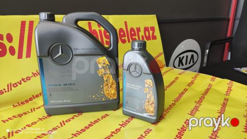 Mator yağı 000 989 92 02 5LT 5w40 — Bakı