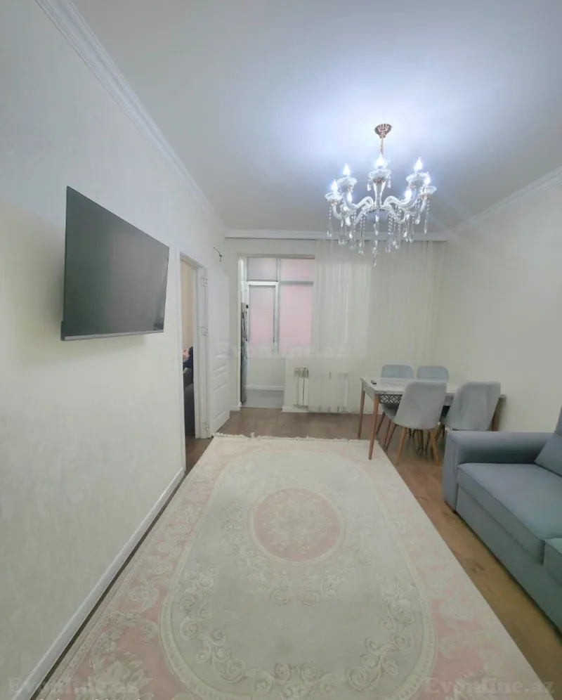Satılır 2 otaqlı Mənzil Köhnə tikili 45 m² Bakı, Nəsimi r., 20 Yanvar m., 3-cü mikrorayon — Mənzil, Bakı (2)