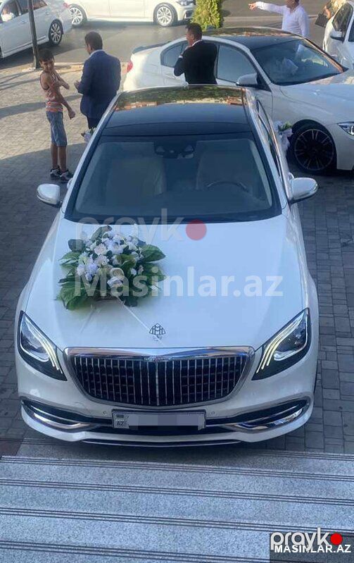 Mercedes Maybach Maybach Toy Wedding, 2020 il — Minik avtomobili icarəsi, Bakı (2)