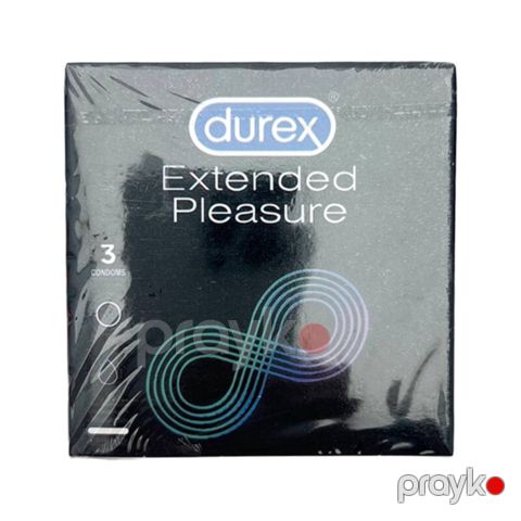Prezervativlər Durex Extended Pleasure, 3 ədəd — Bakı