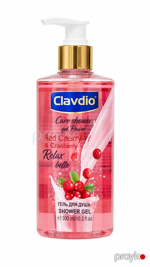 Duş geli Clavdio Red Cherry & Cranberry 300 ml — Bakı
