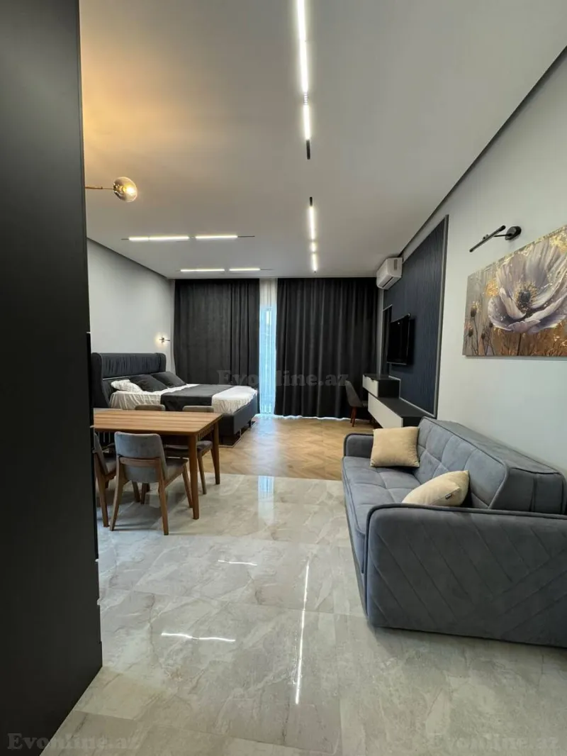 Kirayə verilir 1 otaqlı Mənzil Yeni tikili 60 m² Bakı, Sabunçu r., Sea Breeze — Mənzil, Bakı (4)