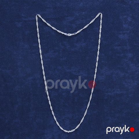 Gümüş zəncir Azgold 285, gümüşü VJ985913 No Brand — Bakı