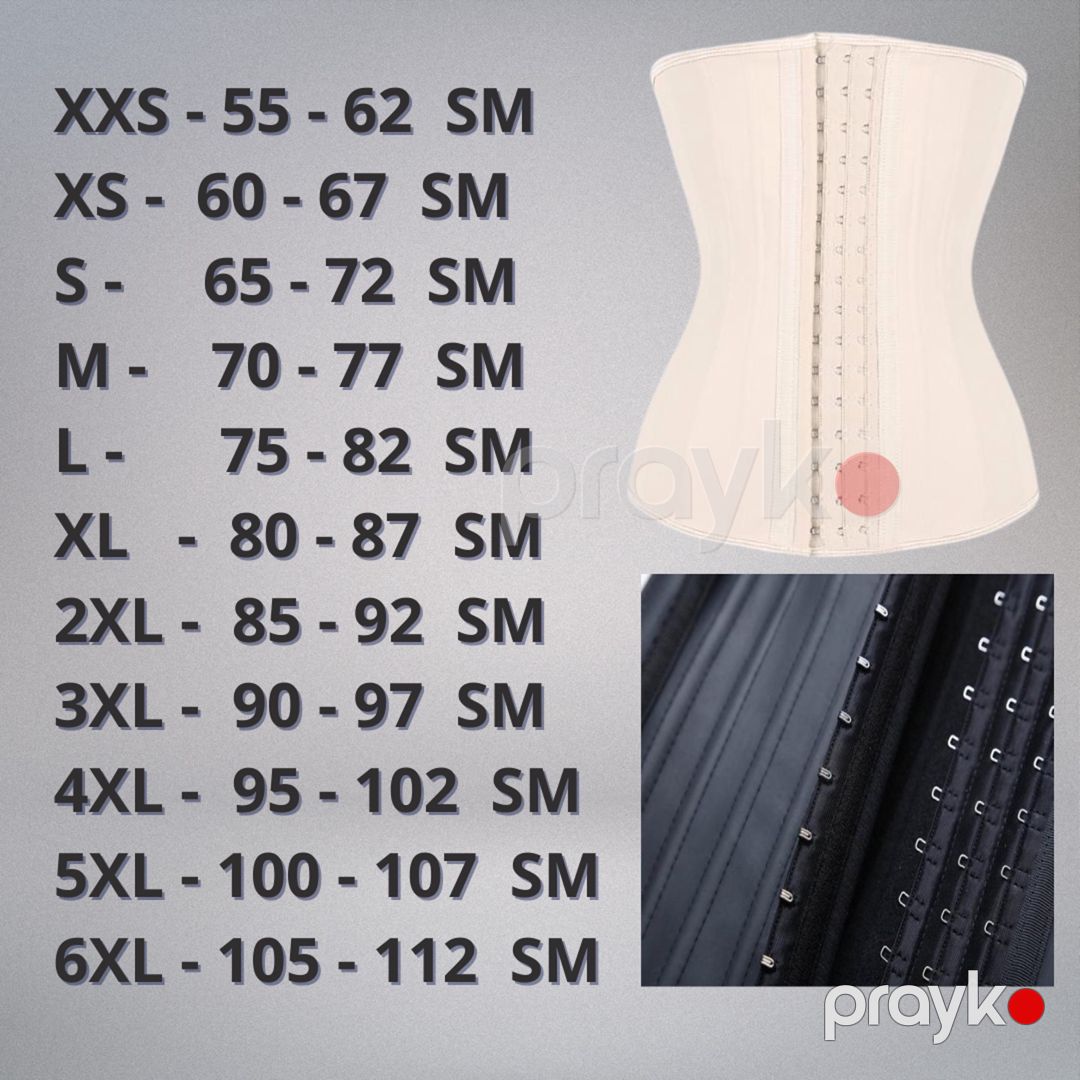 Qadınlar üçün korset EB_501, bej, lateks, ölçü 4XL — Mallar, Bakı (2)