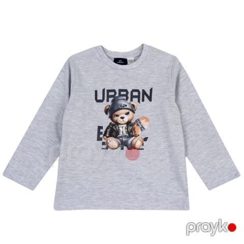 Oğlanlar üçün uzunqol Chicco 9103183000000-91, boz, pambıq/poliester, ölçü 6 yaş — Bakı