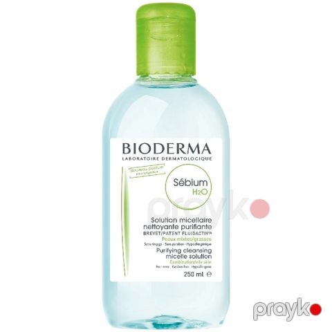 Misellyar suyu Bioderma Sebium H2O, 200 ml, Bütün dəri növləri — Bakı
