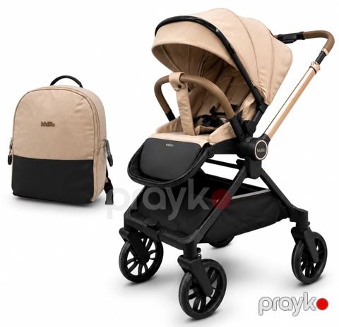 Uşaq arabası Kidilo ABC-D900, qara/bej — Bakı