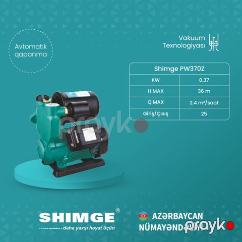 Elektrik nasos Shimge PW370Z_1149 — Bakı