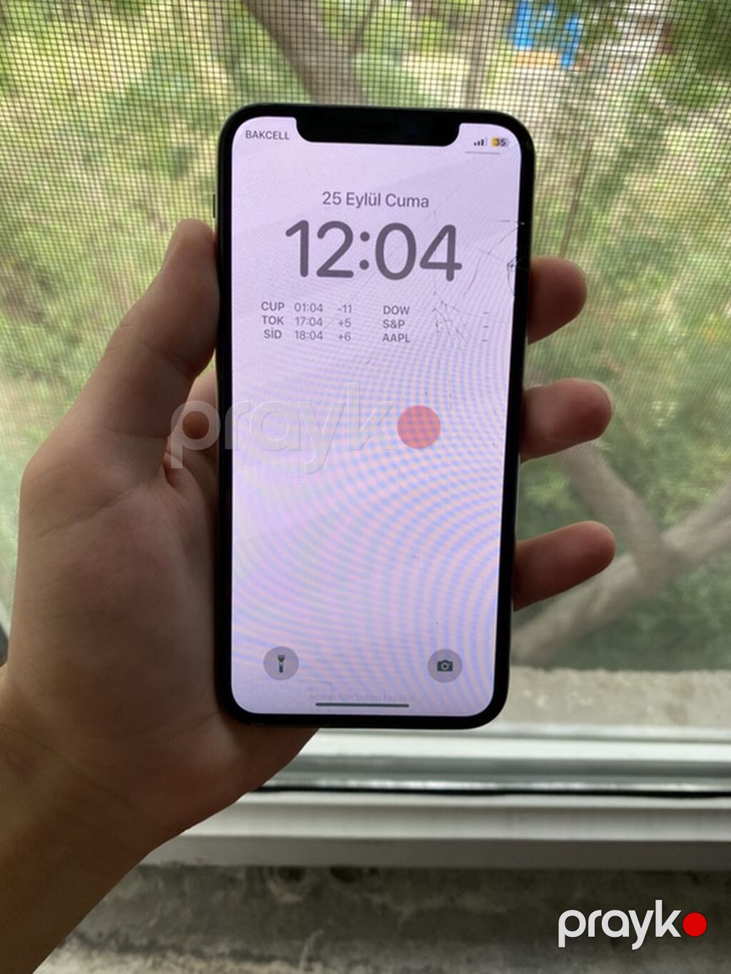 IPhone X, 64 GB, Gümüşü, Face ID — Apple iPhone, Bakı (2)