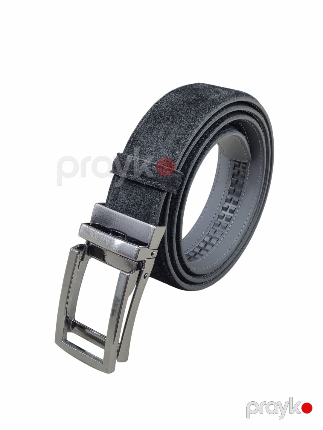 Kişilər üçün təbii dəridən kəmər, qara, Türkiyə istehsalı - Tergan_Belt-372_Black-Nabuk — Mallar, Bakı (2)