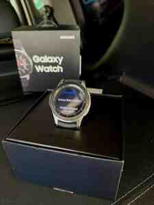 Samsung Galaxy Watch Silver 46mm — Mallar, Bakı (4)