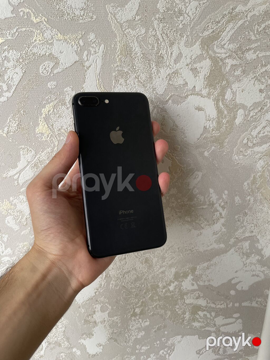 IPhone 8 Plus, 64 GB, Qara, Barmaq izi, Simsiz şarj — Apple iPhone, Bakı (2)