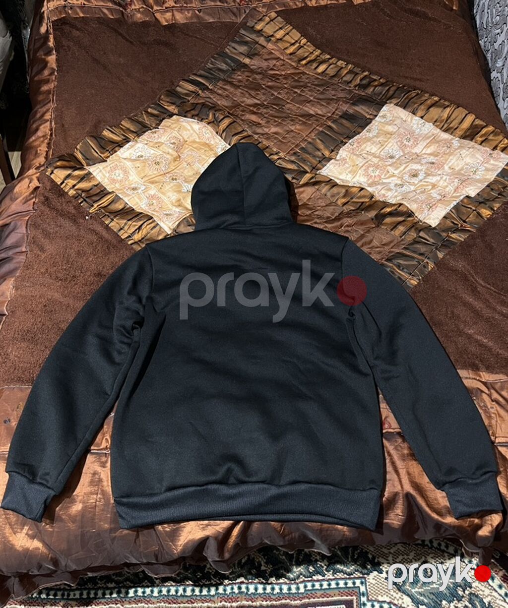 Qara kapüşonlu huddi - Rəng: tünd qara - Model: klassik kapüşonlu — Hodie və sviter, Sumqayıt (4)