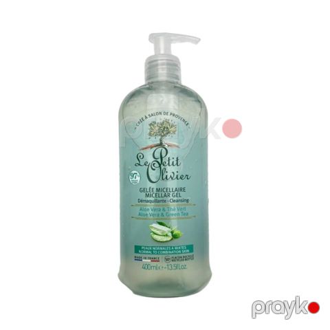 Misellyar gel Le Petit Olivier Aloe Vera and Green Tea 400 ml — Bakı