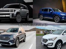 Hyundai SantaFe 2016-2025 ehtiyat hissələri — Bakı