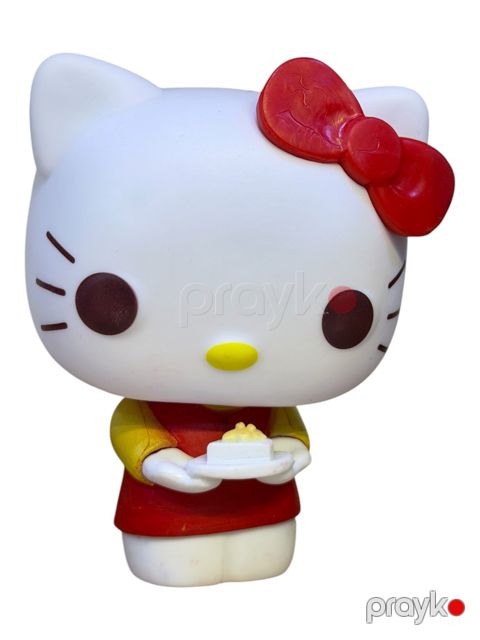 Fiqur Hello Kitty, plastik, qırmızı, 8+ yaş — Bakı